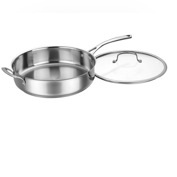 NIB CUISINART Forever Stainless Collection 5.5 Qt Sauté Pan - Picture 3 of 5